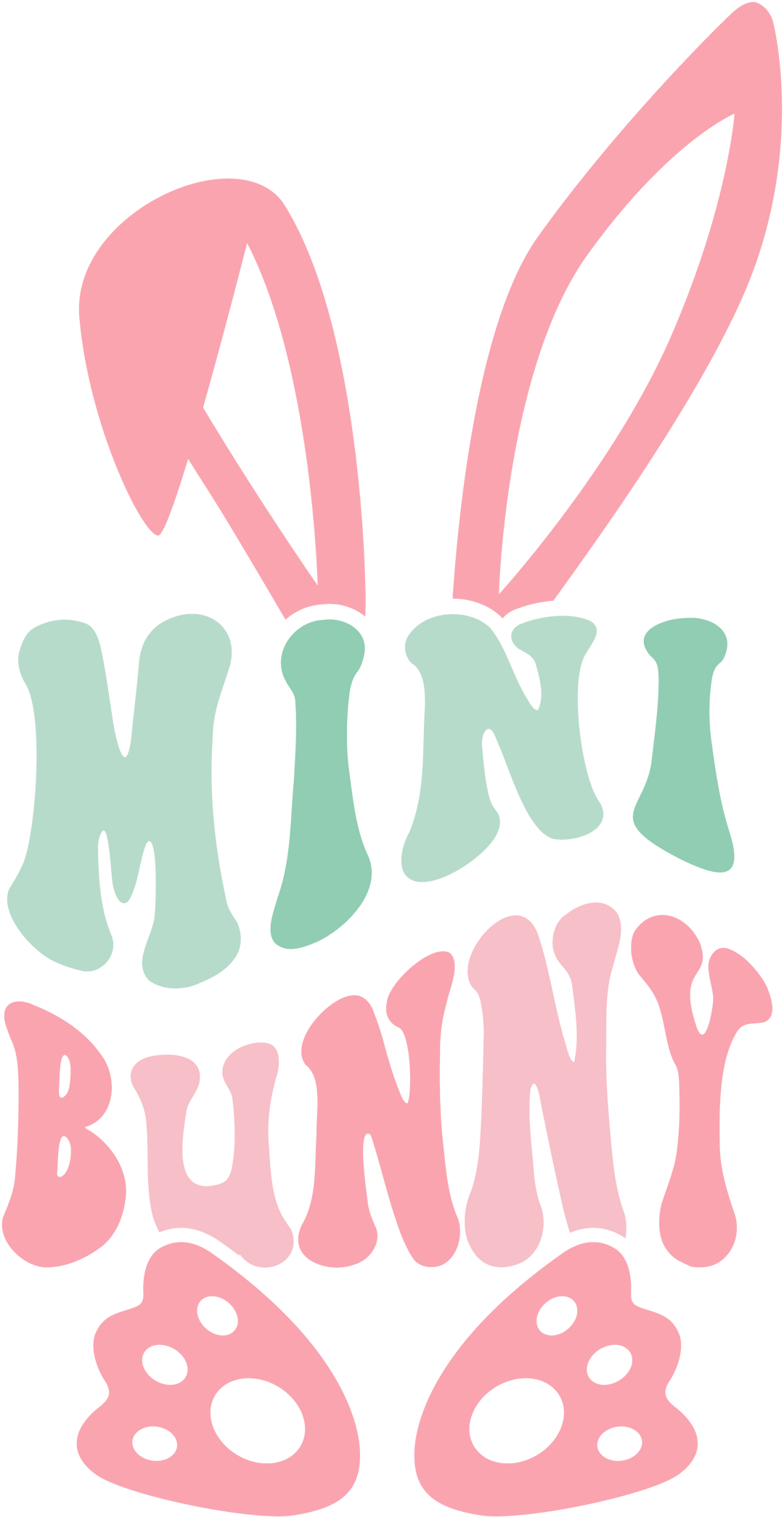 Mini Bunny DTF Transfer