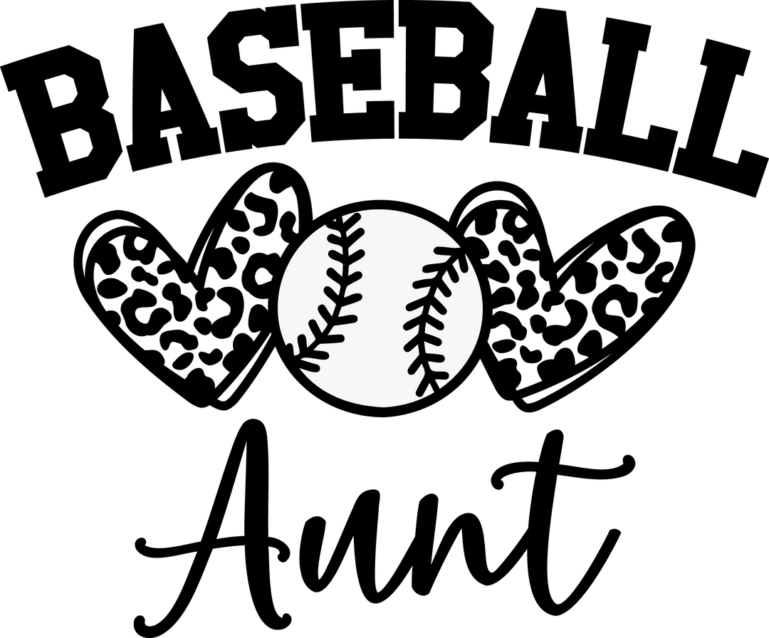 Baseball Aunt DTF Transfer