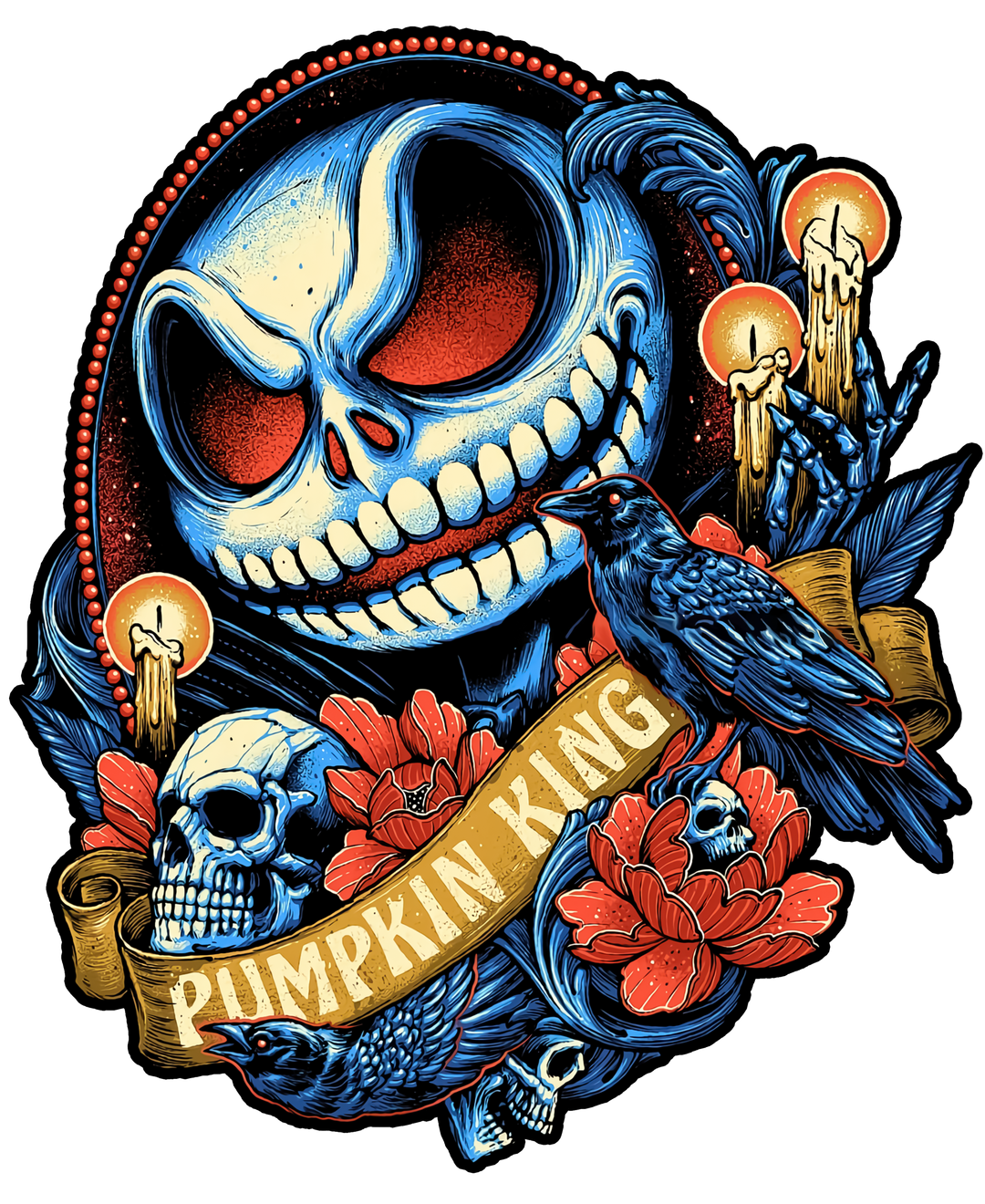 Pumpkin King DTF Transfer