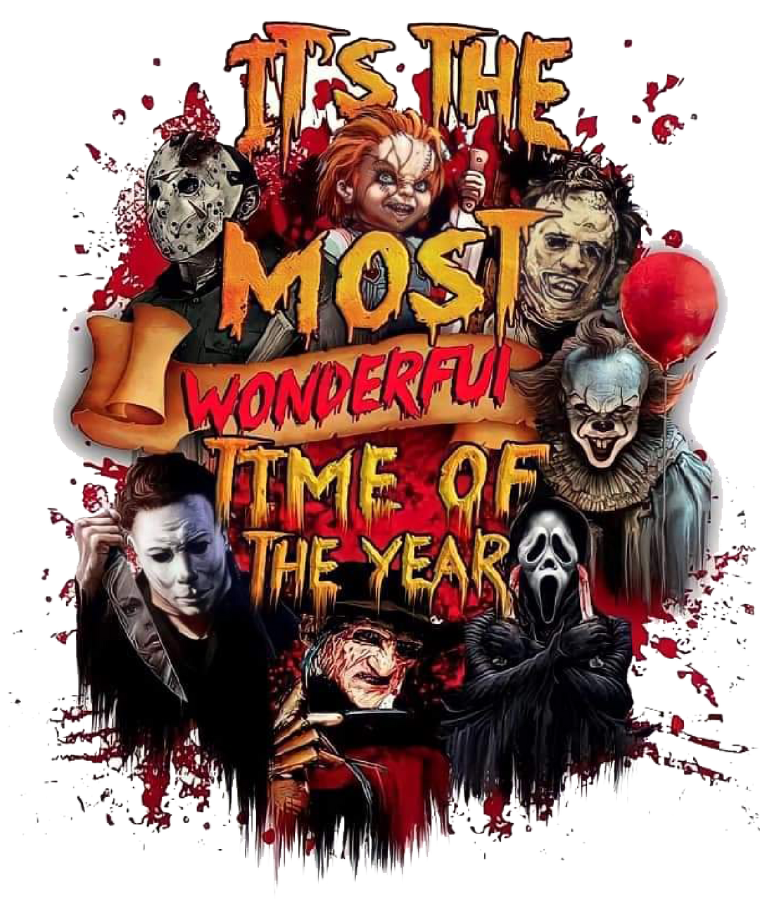 The Most Wonderful Time Of The Year DTF Transfer