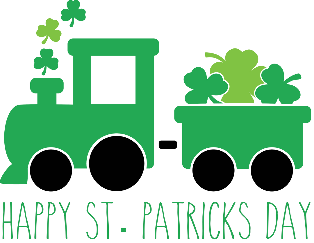 St Patrick's Day Train DTF Transfer