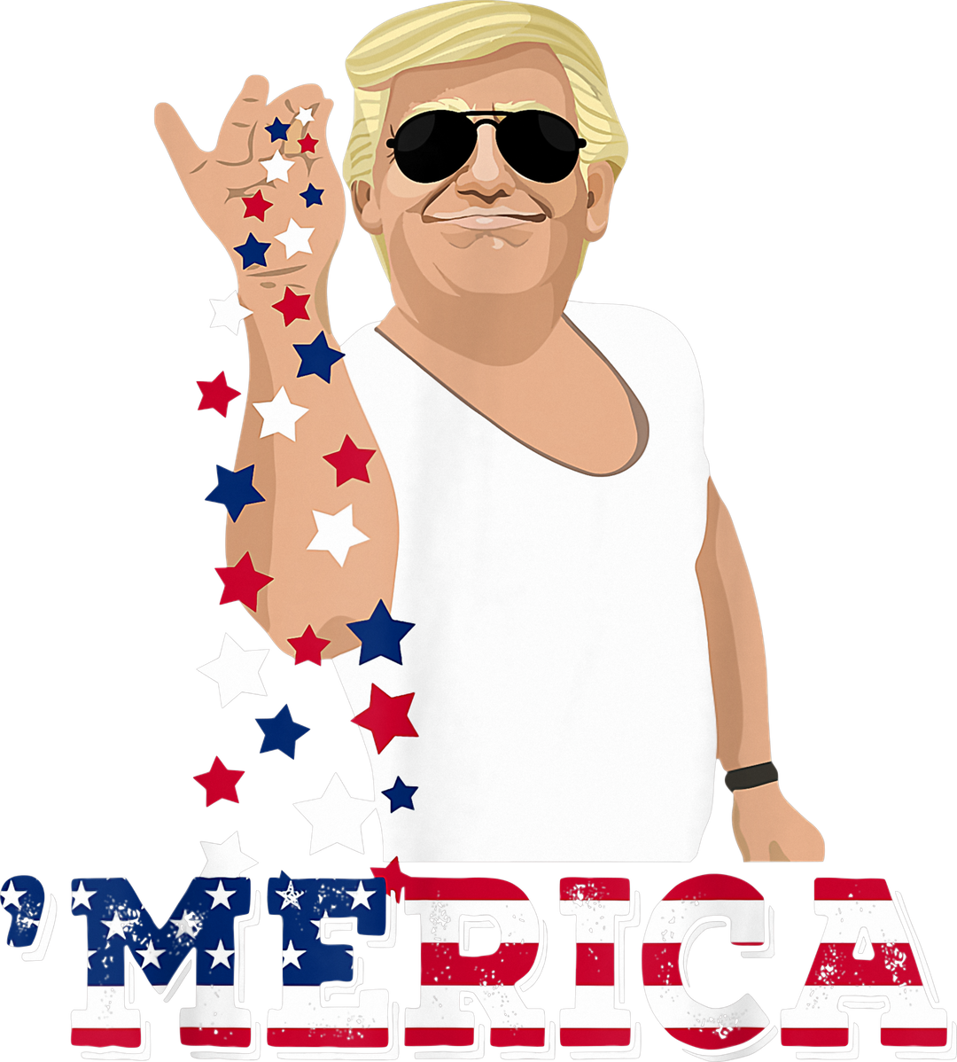 Trump 'Merica DTF Transfer