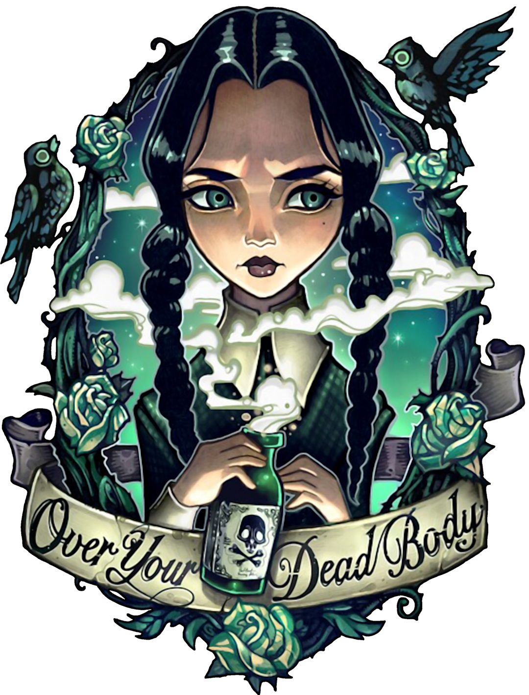 Wednesday DTF Transfer