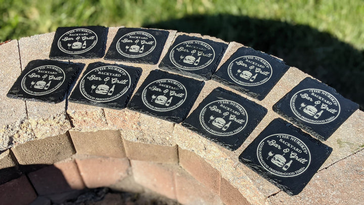 Laser Coasters (Set of 4)