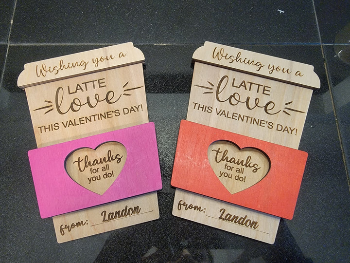 Valentines Day Teacher Gift Card Holders