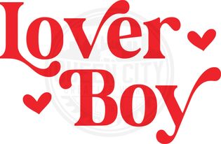 Lover Boy DTF Transfer