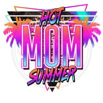 Hot Mom Summer Decal