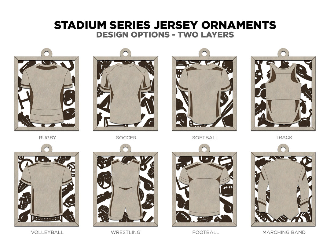 Stadium Series Jersey Ornaments
