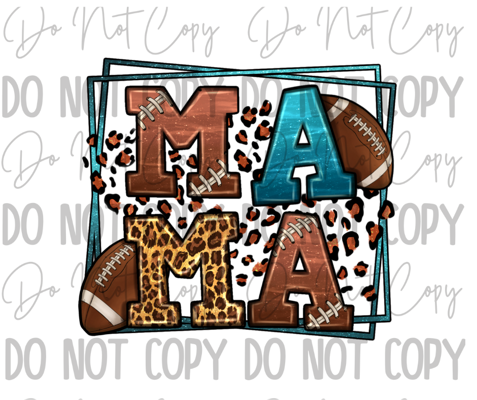 Mama Football DTF Transfer