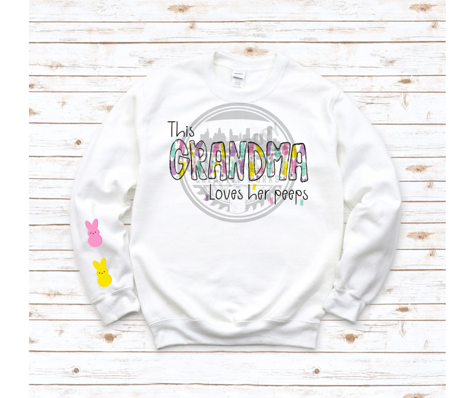 Custom Easter Mama Heart Sweatshirt