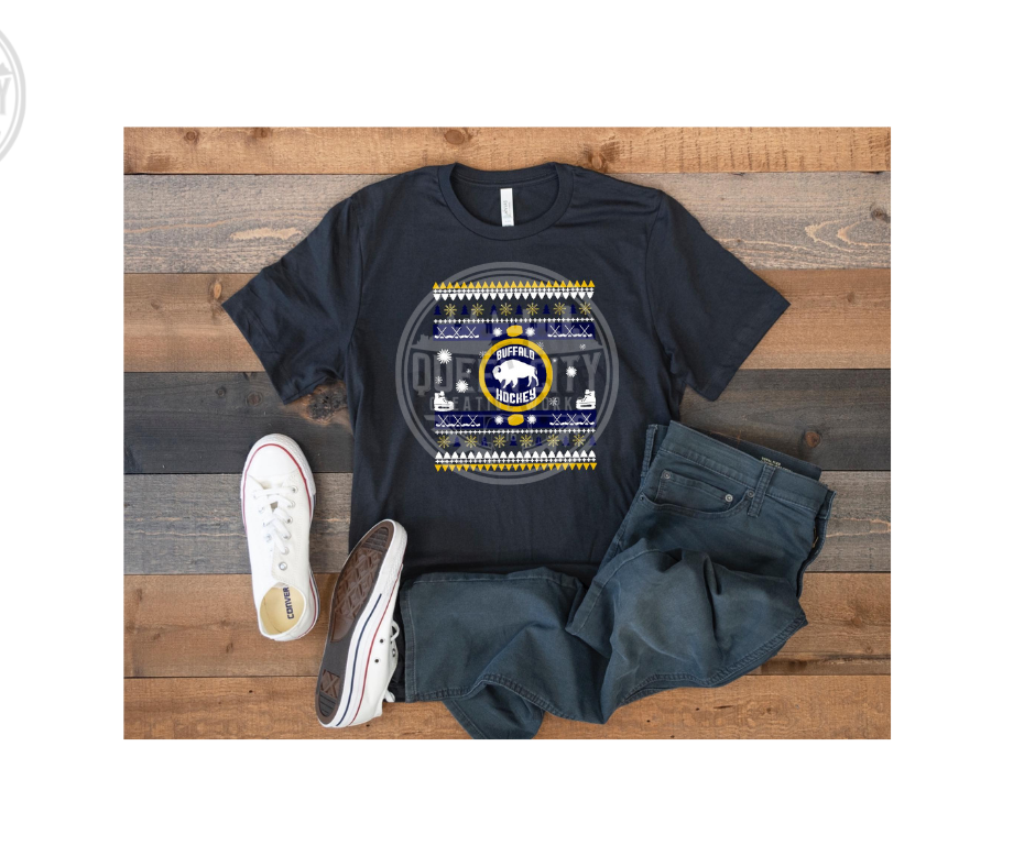 Hockey Ugly Sweater T-Shirt/Sweatshirt