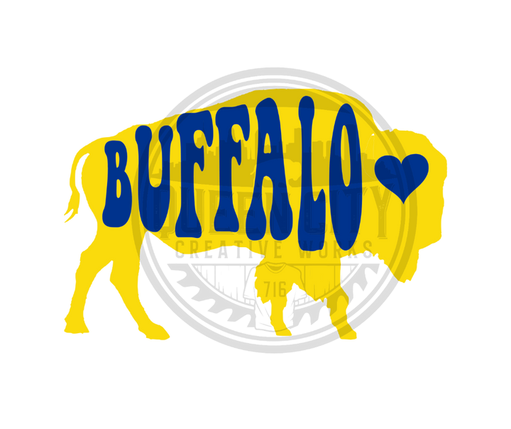Buffalo Hockey DTF Transfer