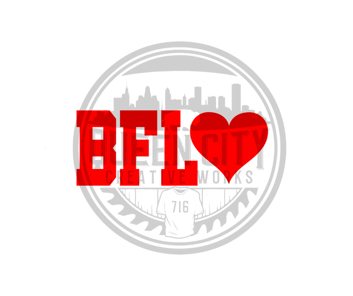 BFLO Valentines DTF Transfer