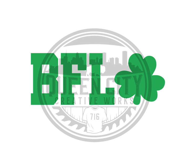 BFLO St. Patties Day DTF Transfer