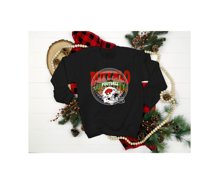 Kids Buffalo Football Christmas Tshirt/Sweatshirt
