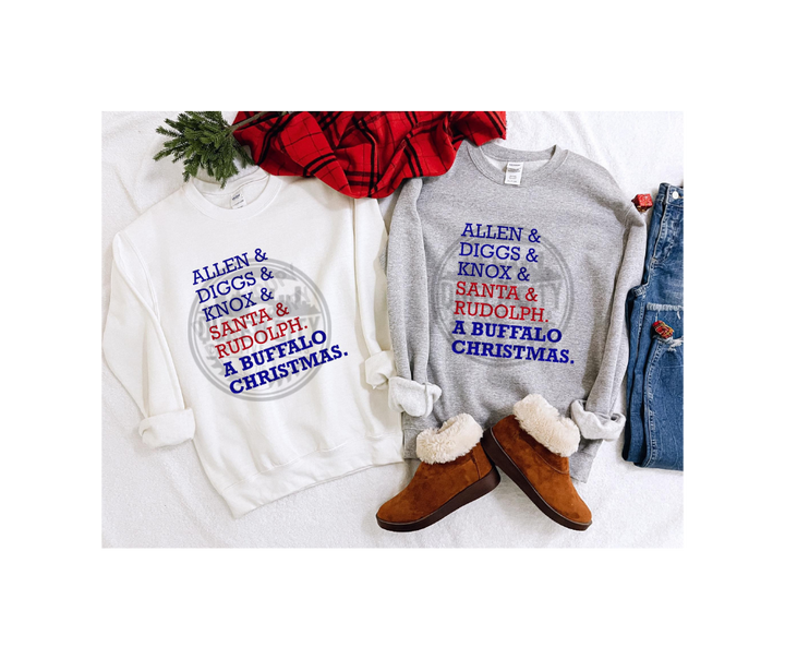 Adult A Buffalo Christmas Tshirt/Sweatshirt