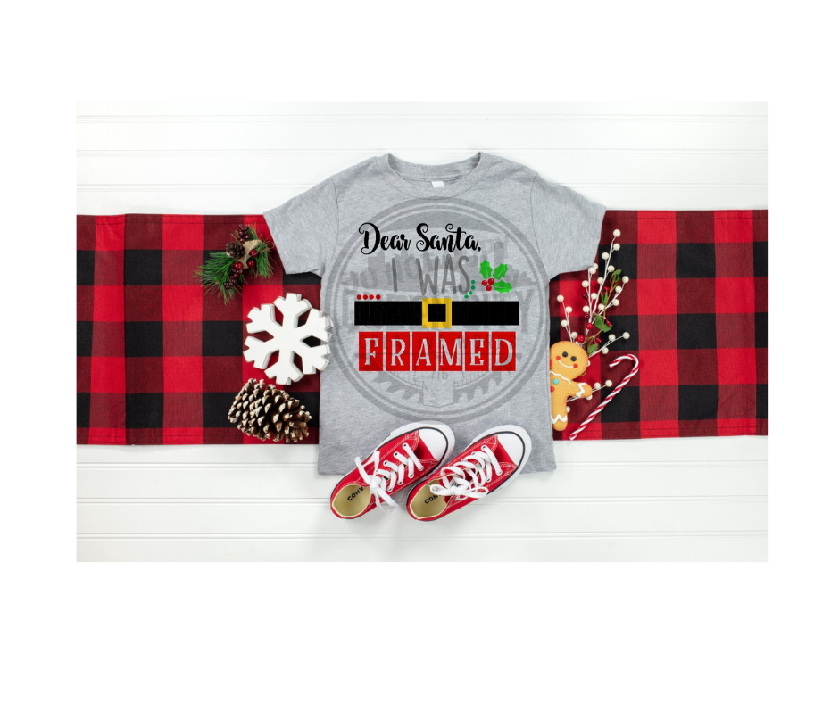 Dear Santa I Was Framed