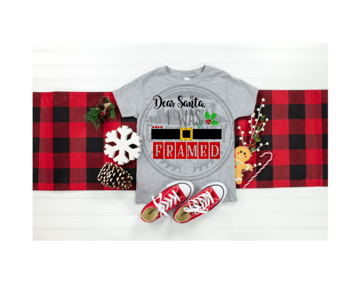 Dear Santa I Was Framed