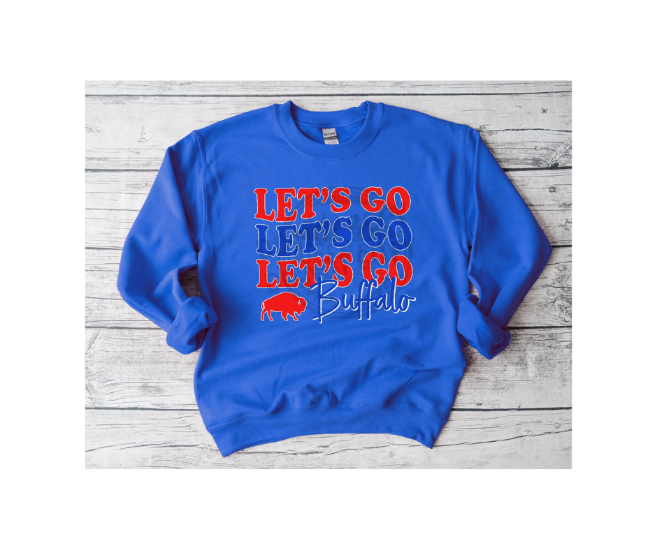 Kids Lets Go Buffalo Tshirt/Sweatshirt
