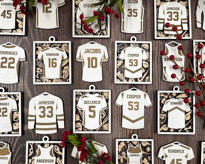 Stadium Series - Personalized Wooden Jersey Sign