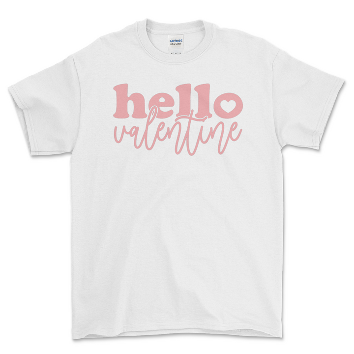 Adult Hello Valentine T-Shirt/Sweatshirt