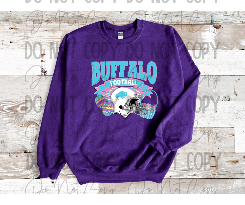 Easter Buffalo Football Sweatshirt