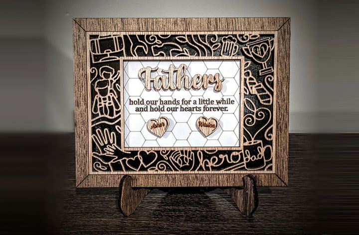 Wooden 'Father's Day' Sign