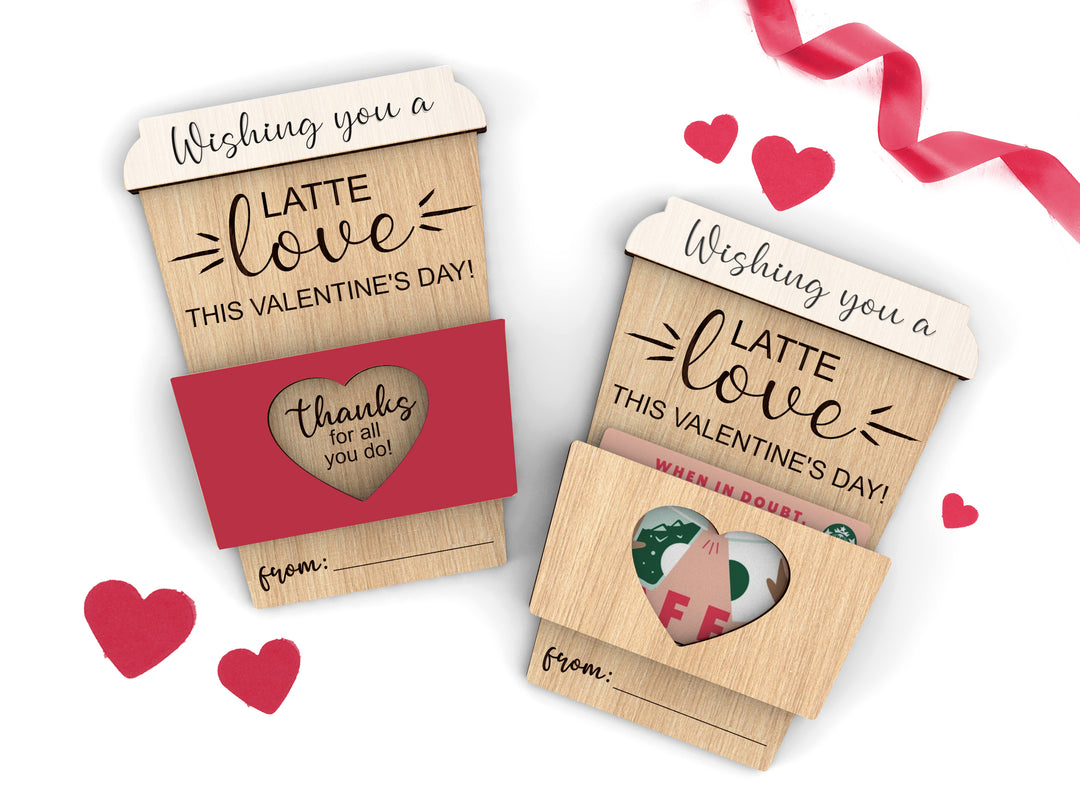 Valentines Day Teacher Gift Card Holders